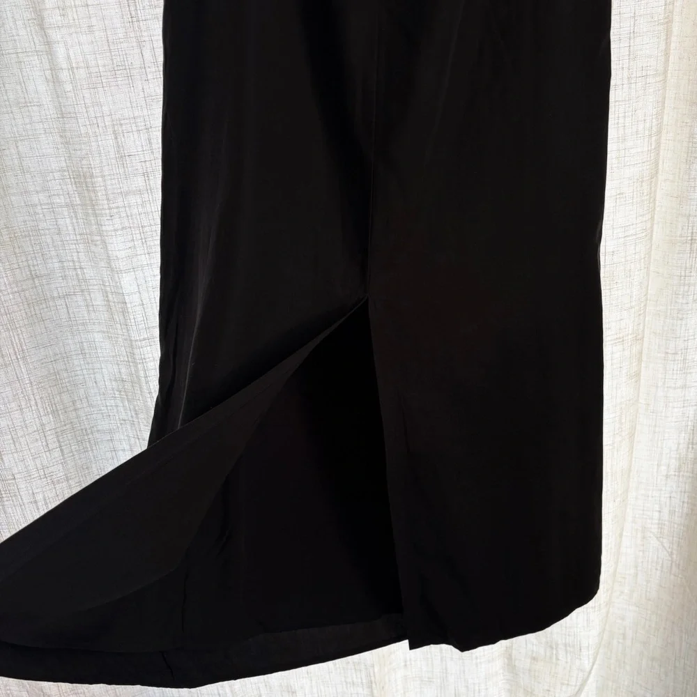 NWT DISSH Kai Strapless Midi Tube Dress Black Column Size 6 - Picture 7 of 15